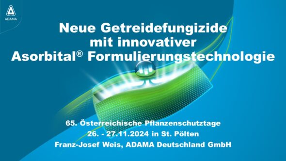 Neue Getreidefungizide mit innovativer Asorbital Formulierungstechnologie