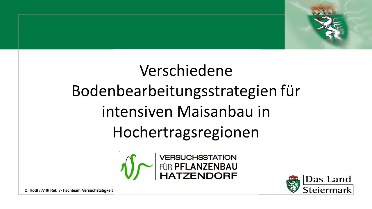 Mehr über den Artikel erfahren Verschiedene Bodenbearbeitungsstrategien für intensiven Maisanbau